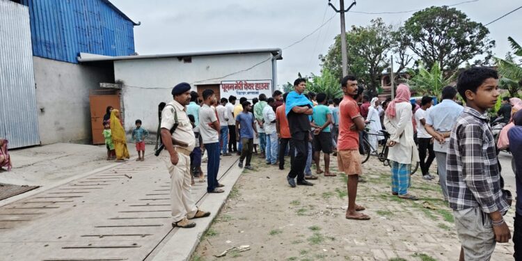 भरगामा – वेयरहाउस के पास अज्ञात शव मिलने से सनसनी, हत्या या हादसे की जांच में जुटी पुलिस