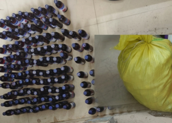 अररिया – नगर थाना पुलिस की बड़ी कार्रवाई, 180 बोतल अवैध कफ सिरप बरामद