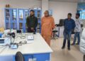 रुंगटा इंस्टिट्यूट ऑफ टेक्नोलॉजी एंड मैनेजमेंट (RITM) परिसर में रामकृष्ण मिशन, कटिहार के सचिव स्वामी महेश्वरानंद जी महाराज का आगमन, सुखद पल 