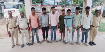सौरबाजार डकैती कांड का 10 घंटे में खुलासा, 7 आरोपी गिरफ्तार, लुटे हुए सामान के साथ देशी कट्टा बरामद