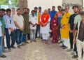 पूर्व उपमुख्यमंत्री के आगमन पर लोगों ने किया भव्य स्वागत