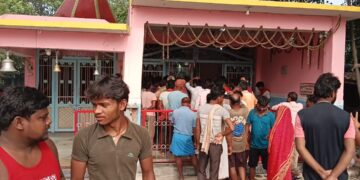 माता के दरबार से 10 लाख के आभूषण की चोरी