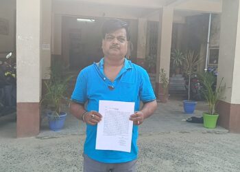 अररिया – पीड़ित ने नगर थाना में आवेदन देकर लगाई न्याय की गुहार