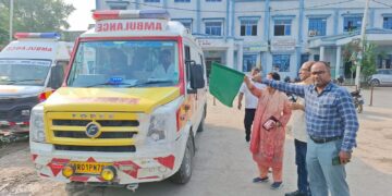 मुख्यमंत्री बाल हृदय योजना का 100वां बैच अहमदाबाद रवाना