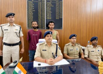 101 ग्राम स्मैक के साथ दो गिरफ्तार