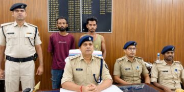 101 ग्राम स्मैक के साथ दो गिरफ्तार