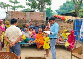 सखी वार्ता कार्यक्रम में महिलाओं को किया गया जागरूक, बाल विवाह रोकने का लिया संकल्प