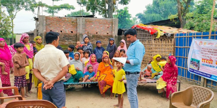 सखी वार्ता कार्यक्रम में महिलाओं को किया गया जागरूक, बाल विवाह रोकने का लिया संकल्प