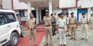 अररिया एसपी जितेंद्र कुमार ने कुर्साकांटा थाना का किया औचक निरीक्षण, लंबित कांडों के शीघ्र निष्पादन के दिए निर्देश