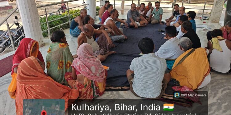 पटना – कोइलवर प्रखंड में “खेत बचाओ अभियान” का सफल आयोजन