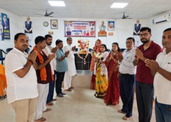 डॉ. श्यामा प्रसाद मुखर्जी को भाजपा ने दी श्रद्धांजलि