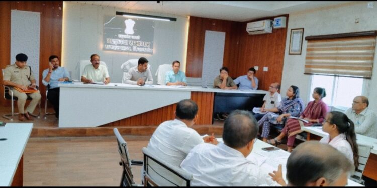 किशनगंज, बिहार -केन्द्रीय चयन पर्षद विशेष शाखा में ‘सिपाही’ पद पर चयन हेतु लिखित परीक्षा के सफल आयोजन को लेकर प्रशासनिक पदाधिकारियों, केंद्राधीक्षकों एवं संबंधित कर्मियों की संयुक्त ब्रीफिंग आयोजित