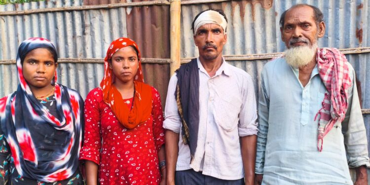 अररिया/सिमराहा – घर में घुसकर मारपीट, महिला समेत तीन घायल, जेवर छीनने का आरोप