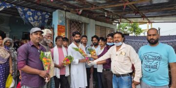 इस्लामपुर में लगा निःशुल्क स्वास्थ्य शिविर, 300 बच्चों का हुआ मुफ्त इलाज।