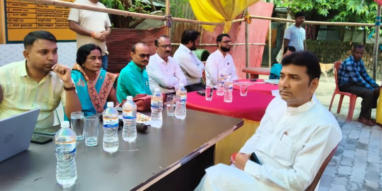 नवाबगंज पंचायत में सहयोग शिविर, राजस्व मामलों के सबसे अधिक आवेदन