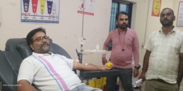 अररिया – डिजिटल प्रेस क्लब के पत्रकार राजीव सिंह ने किया रक्तदान, जरूरतमंद की बचाई उम्मीद