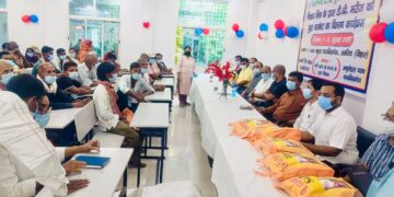 फारबिसगंज में निक्षय मित्र योजना के तहत 185 टीबी मरीजों को मिला पोषण सामग्री का सहयोग