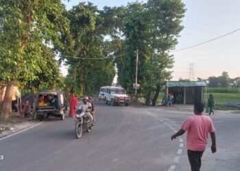 धरना-प्रदर्शन के मद्देनजर प्रशासन अलर्ट, भरगामा में फ्लैग मार्च निकाल शांति बनाए रखने की अपील