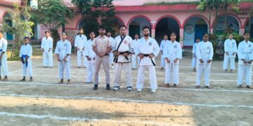 फारबिसगंज में एक दिवसीय कराटे बेल्ट ग्रेडिंग परीक्षा आयोजित, 45 खिलाड़ियों ने पाई सफलता