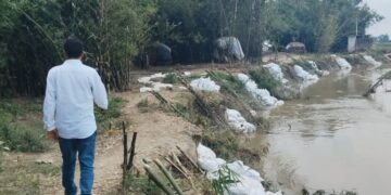 कटाव से गांवों पर बढ़ा संकट