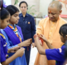 लखनऊ -मुख्यमंत्री आवास में रक्षाबंधन का अवसर स्नेह, विश्वास और सुरक्षा के संकल्प से जुड़ी भाई-बहन की पवित्र भावना का सुंदर प्रतीक बन गया…
