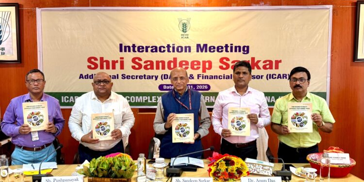 कृषि अनुसंधान में समन्वय, नवाचार और वित्तीय विवेक जरूरी : संदीप सरकार