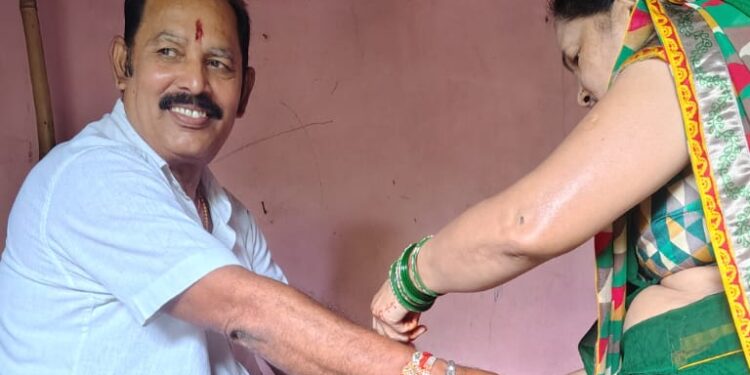 समस्तीपुर – एक अनोखा रिश्ता रक्षाबंधन त्योहार हर्षोल्लास के साथ मनाया।