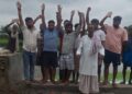 लनिर्माणाधीन छठ घाट में अनियमितता पर ग्रामीणों का हंगामा, जांच के बाद काम रुका