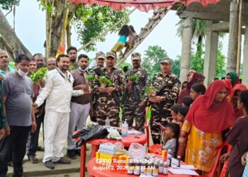 पुरानी जोगबनी में निशुल्क स्वास्थ्य शिविर, 250 बच्चों का हुआ मुफ्त इलाज।