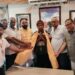 सुल्तानगंज से 80 लीटर गंगाजल लेकर पैदल पहुंचे बाबा सुंदरनाथ धाम, अमर मंडल का हुआ सम्मान