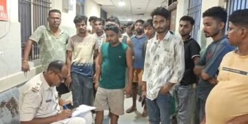 रानी चौक पर हुए भीषण सड़क हादसा में साइकिल सवार की मौत,बाइक चालक घायल