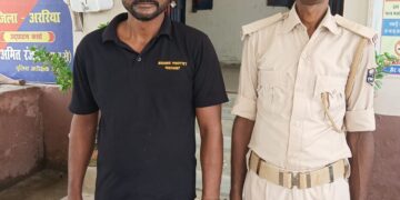 रात्रि गश्ती के दौरान घूरना पुलिस की कार्रवाई, NBW वारंटी गिरफ्तार