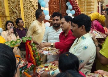 जोगबनी – जन्माष्टमी पर जोगबनी श्याम मंदिर में गूंजे भक्ति के स्वर।