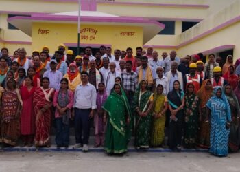 समस्तीपुर – राष्ट्रीय साइकिल यात्रा के दौरान जन संवाद कार्यक्रम का आयोजन