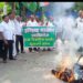 फारबिसगंज – फारबिसगंज में इंडिया गठबंधन का प्रदर्शन