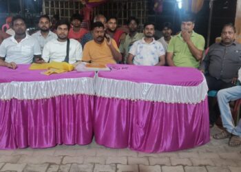 पलासी के 100 साल पुराने काली-दुर्गा मंदिर में नवरात्र की धूम, अष्टमी-नवमी को होगा नाटक का मंचन