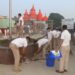 अररिया – अररिया कोर्ट रेलवे स्टेशन पर एसएसबी ने चलाया स्वच्छता अभियान