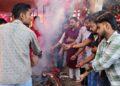 कुर्साकांटा – भोड़हा में पांच देवी-देवताओं की प्राण प्रतिष्ठा संपन्न