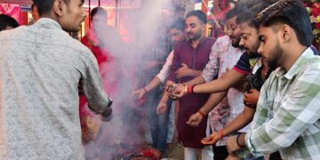 कुर्साकांटा – भोड़हा में पांच देवी-देवताओं की प्राण प्रतिष्ठा संपन्न