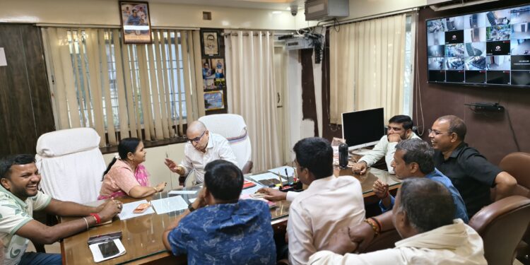 सहरसा – दीपावली एवं छठ महापर्व की तैयारियों को लेकर नगर निगम में विशेष बैठक आयोजित