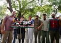 राहुल गांधी की प्रेस कॉन्फ्रेंस नई दिल्ली:वो दिन आ रहा है जब हमारे लोकतंत्र की आवाज़ को दबाने वालों को कठोर न्याय का सामना करना पड़ेगा: राहुल गांधी